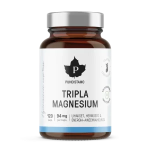 Puhdistamo Tripla Magnesium – 120 kaps