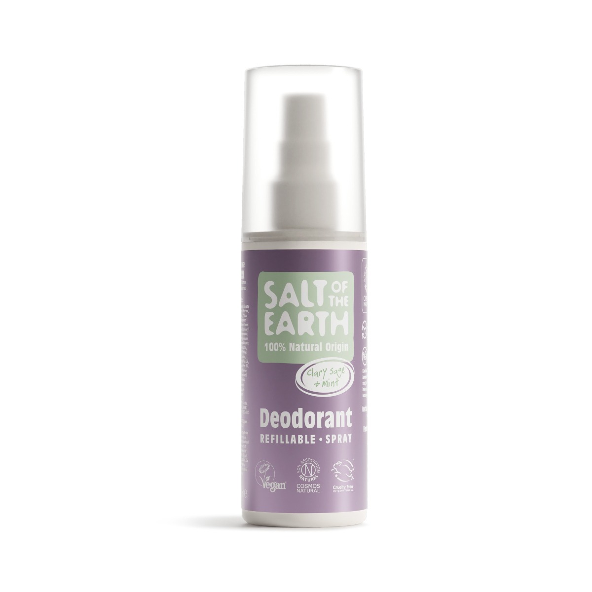 Salt of the Earth - Salvia-minttu spray deodorantti 100 ml 3 Salt of the Earth salvia-minttu spray deodorantti
