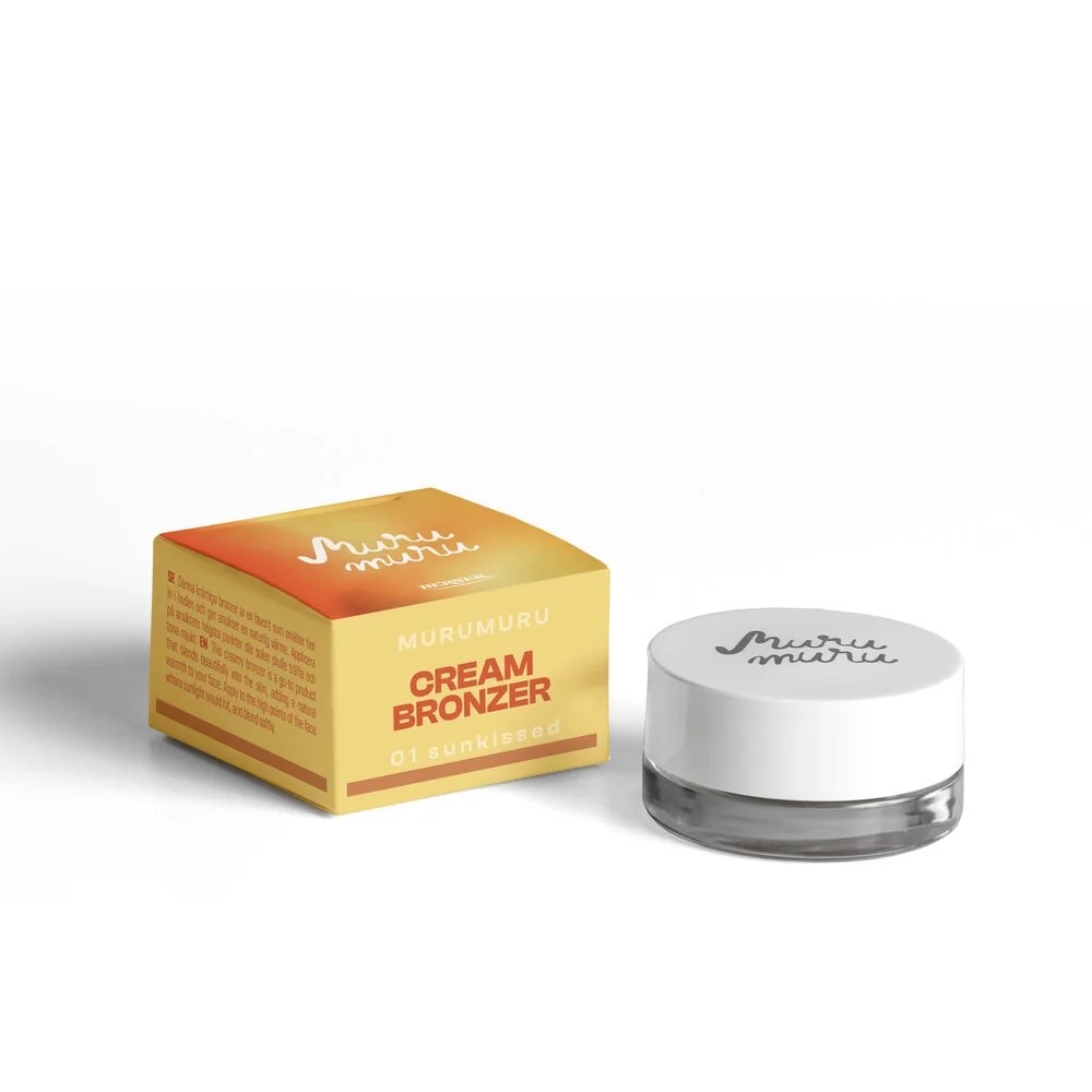 Murumuru Cream Bronzer 01 Sunkissed 5 ml 4 Murumuru Cream Bronzer 01 Sunkissed 5 ml - Image 2